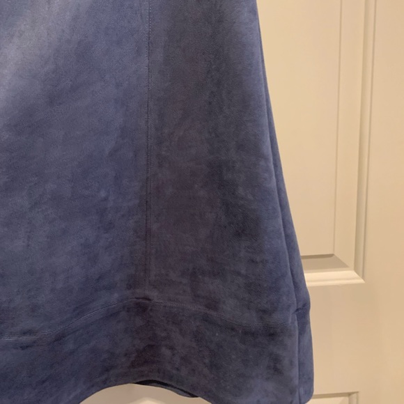 DKNY Gray Faux Suede Dress - Picture 4 of 16